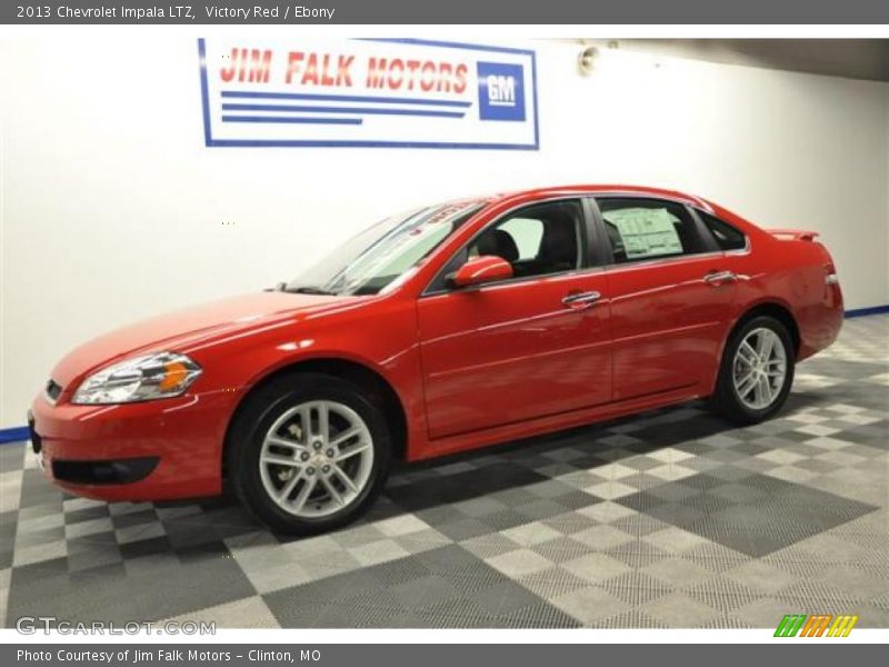 Victory Red / Ebony 2013 Chevrolet Impala LTZ