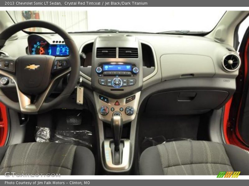 Dashboard of 2013 Sonic LT Sedan