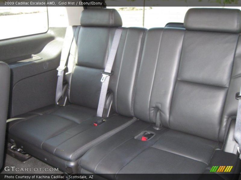 Gold Mist / Ebony/Ebony 2009 Cadillac Escalade AWD