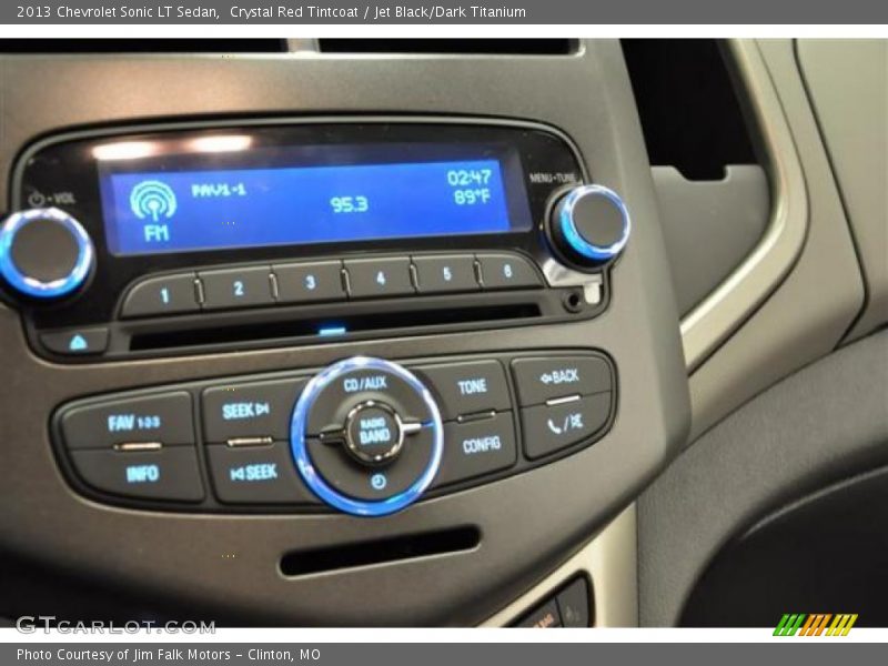 Controls of 2013 Sonic LT Sedan