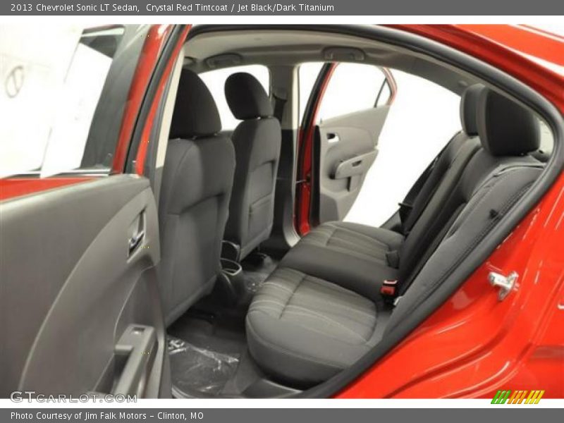 Rear Seat of 2013 Sonic LT Sedan