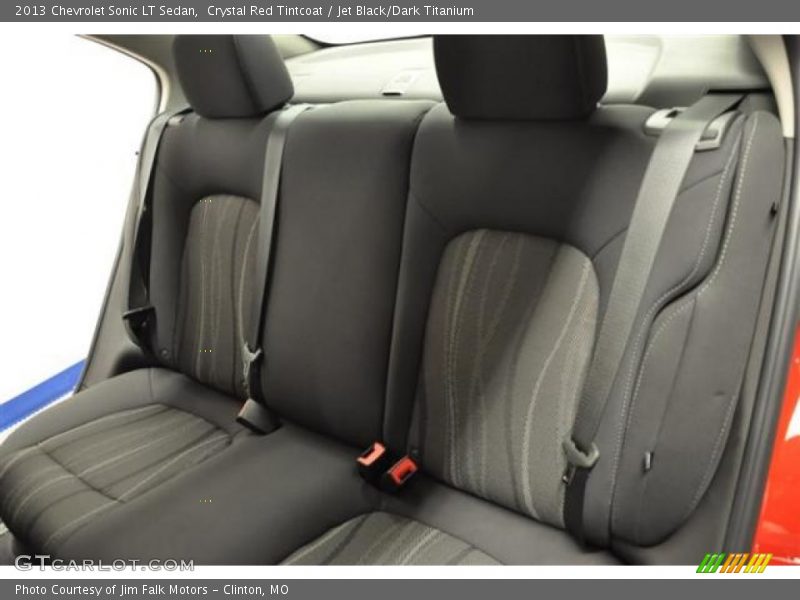 Rear Seat of 2013 Sonic LT Sedan