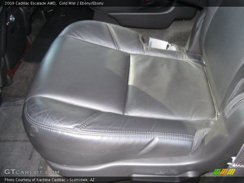 Gold Mist / Ebony/Ebony 2009 Cadillac Escalade AWD