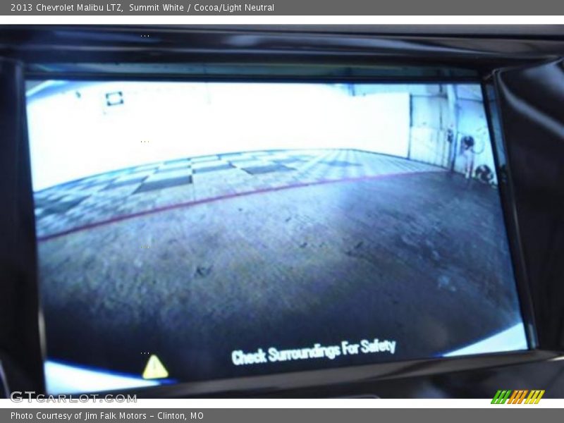 Summit White / Cocoa/Light Neutral 2013 Chevrolet Malibu LTZ