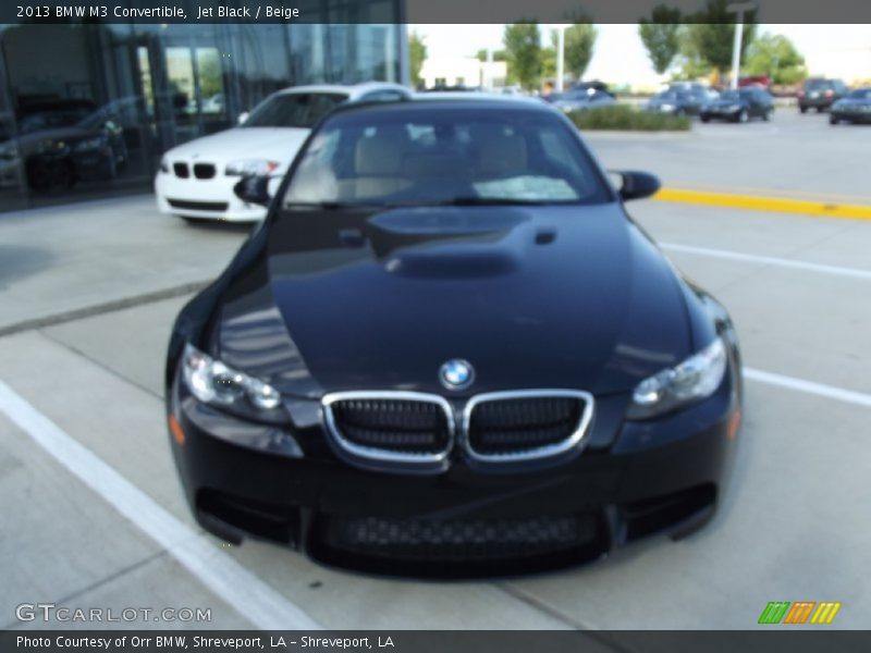 Jet Black / Beige 2013 BMW M3 Convertible