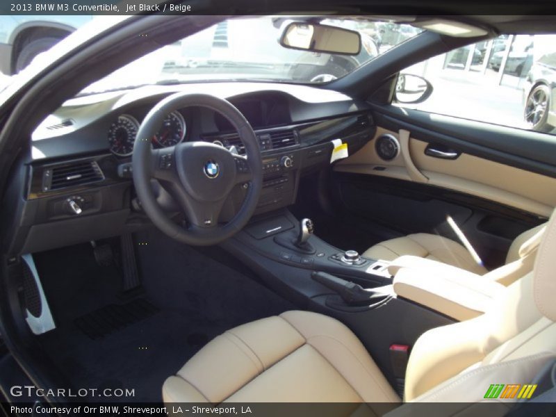 Beige Interior - 2013 M3 Convertible 