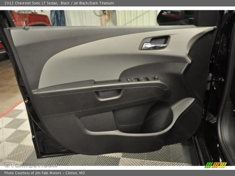 Black / Jet Black/Dark Titanium 2012 Chevrolet Sonic LT Sedan