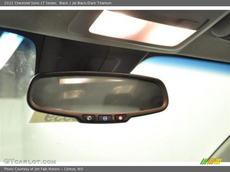 Black / Jet Black/Dark Titanium 2012 Chevrolet Sonic LT Sedan