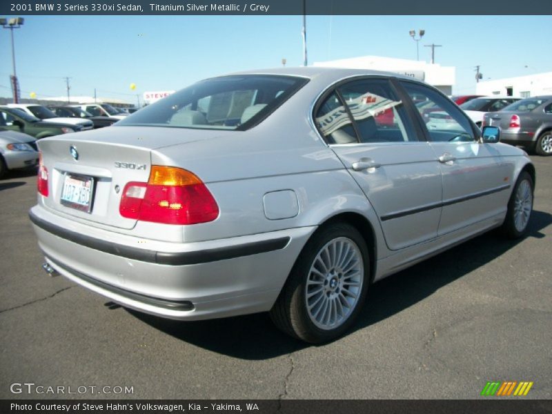  2001 3 Series 330xi Sedan Titanium Silver Metallic