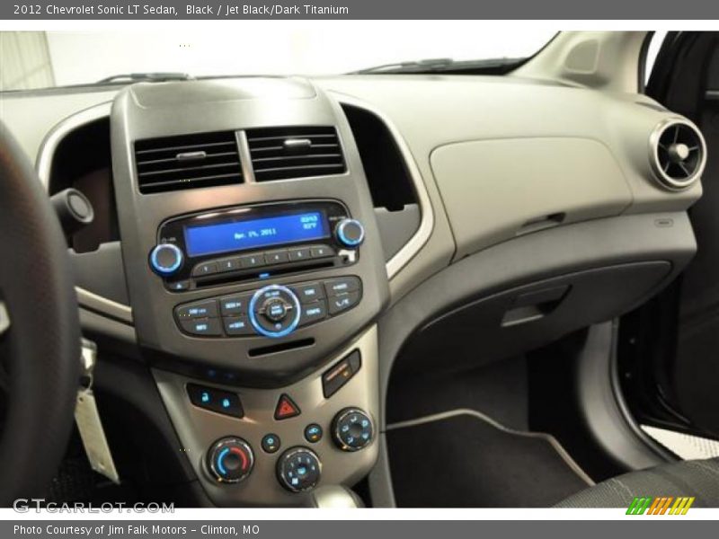 Black / Jet Black/Dark Titanium 2012 Chevrolet Sonic LT Sedan