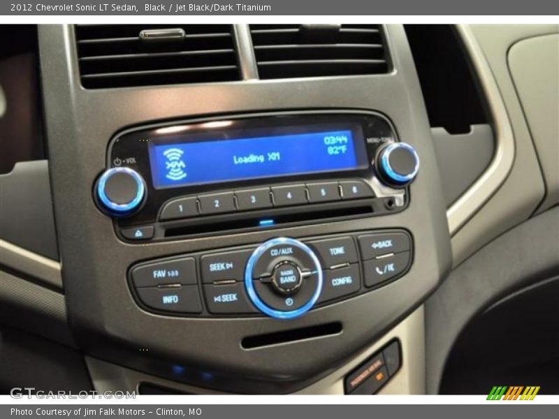 Controls of 2012 Sonic LT Sedan