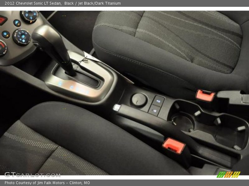 Black / Jet Black/Dark Titanium 2012 Chevrolet Sonic LT Sedan