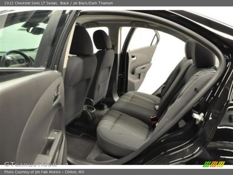 Black / Jet Black/Dark Titanium 2012 Chevrolet Sonic LT Sedan
