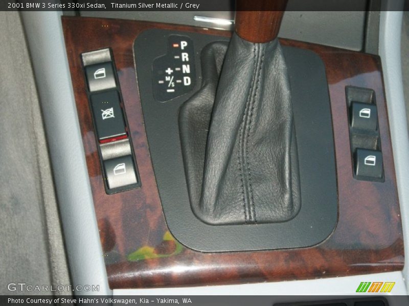 Titanium Silver Metallic / Grey 2001 BMW 3 Series 330xi Sedan