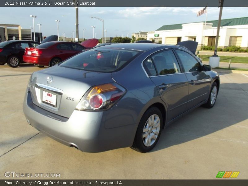 Ocean Gray / Charcoal 2012 Nissan Altima 2.5 S