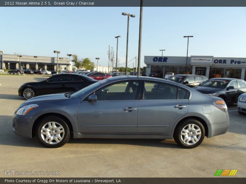 Ocean Gray / Charcoal 2012 Nissan Altima 2.5 S