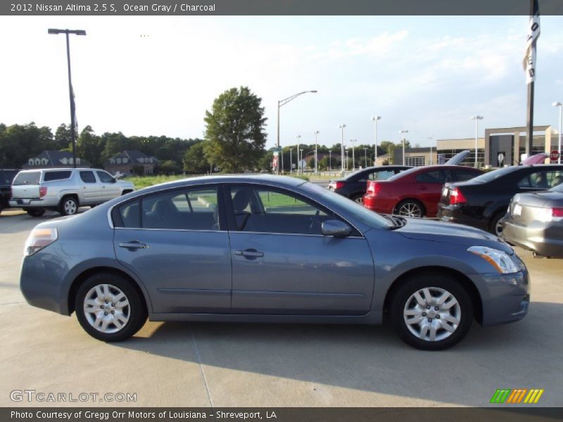 Ocean Gray / Charcoal 2012 Nissan Altima 2.5 S