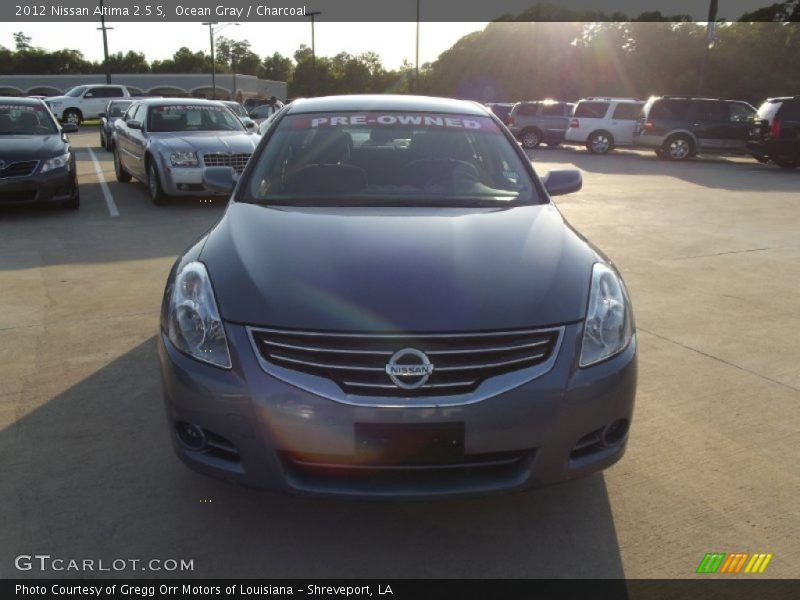 Ocean Gray / Charcoal 2012 Nissan Altima 2.5 S