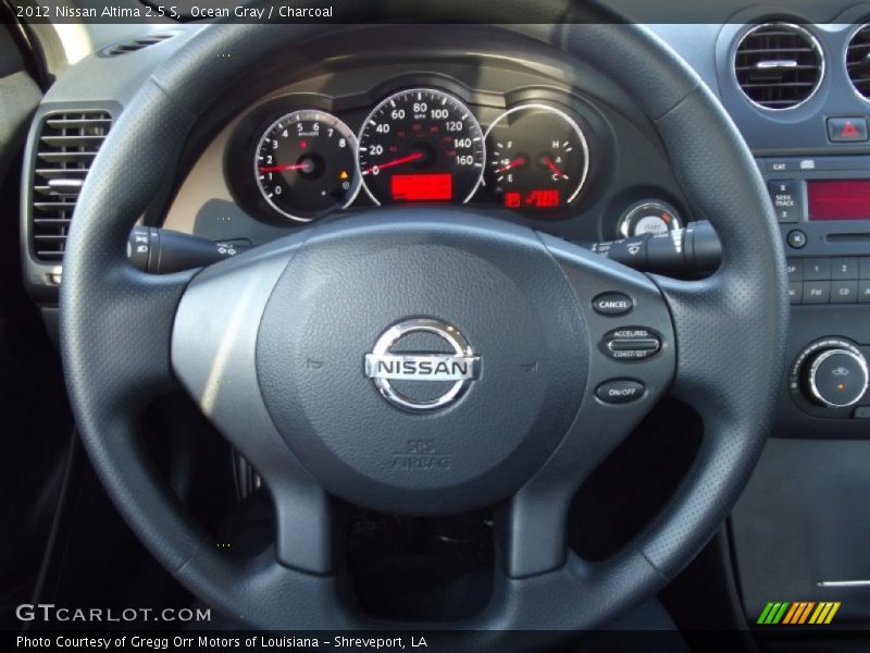 Ocean Gray / Charcoal 2012 Nissan Altima 2.5 S