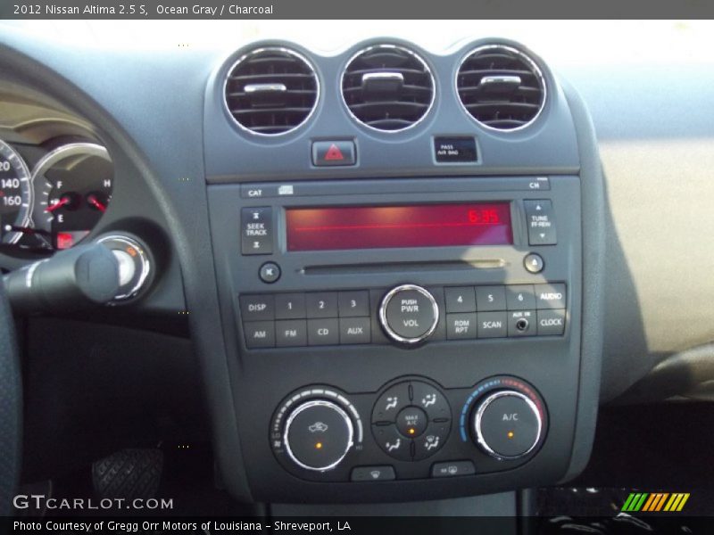 Ocean Gray / Charcoal 2012 Nissan Altima 2.5 S