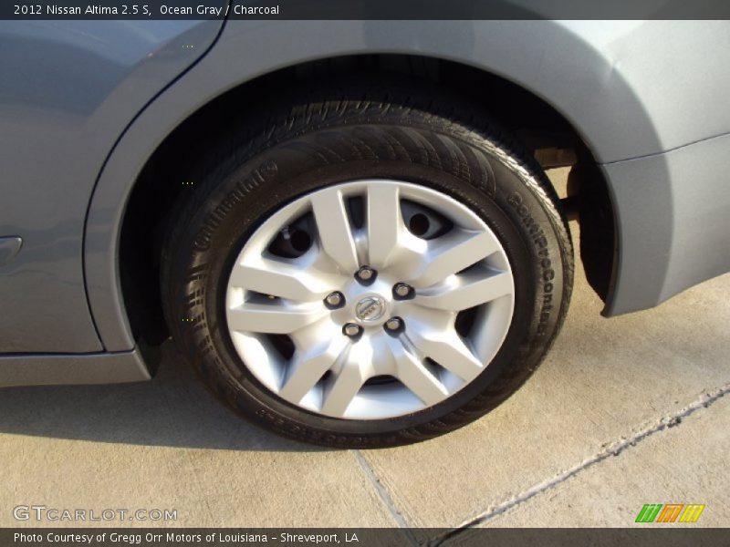 Ocean Gray / Charcoal 2012 Nissan Altima 2.5 S