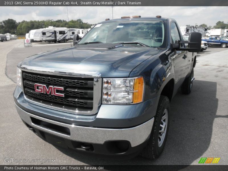 Stealth Gray Metallic / Dark Titanium 2013 GMC Sierra 2500HD Regular Cab 4x4