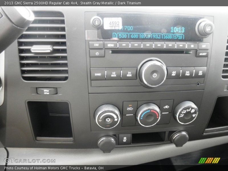 Stealth Gray Metallic / Dark Titanium 2013 GMC Sierra 2500HD Regular Cab 4x4