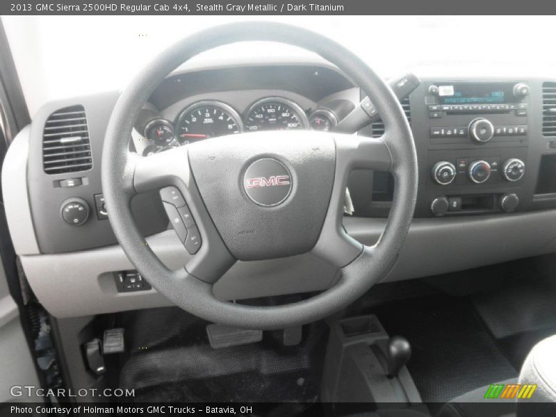 Stealth Gray Metallic / Dark Titanium 2013 GMC Sierra 2500HD Regular Cab 4x4