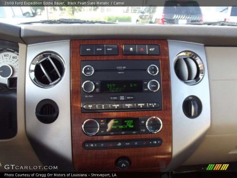 Black Pearl Slate Metallic / Camel 2009 Ford Expedition Eddie Bauer