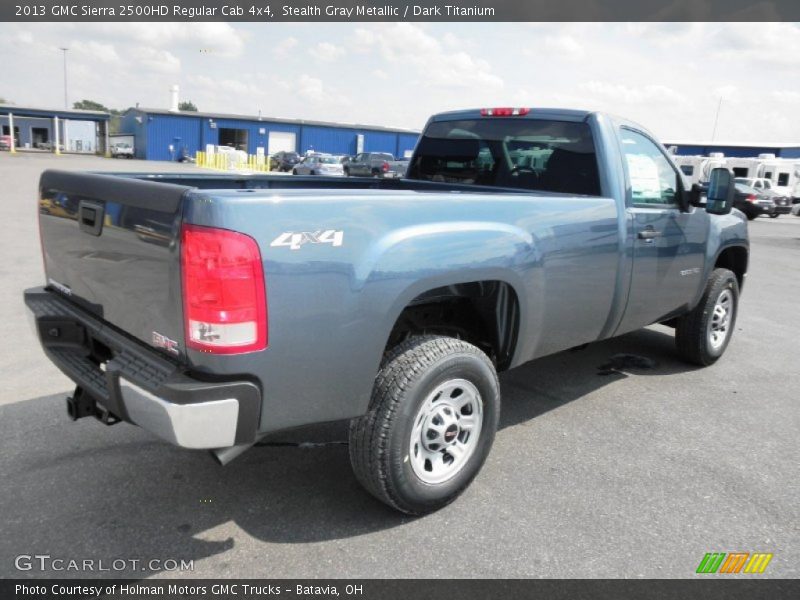 Stealth Gray Metallic / Dark Titanium 2013 GMC Sierra 2500HD Regular Cab 4x4