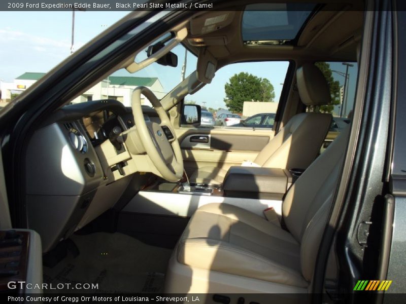 Black Pearl Slate Metallic / Camel 2009 Ford Expedition Eddie Bauer