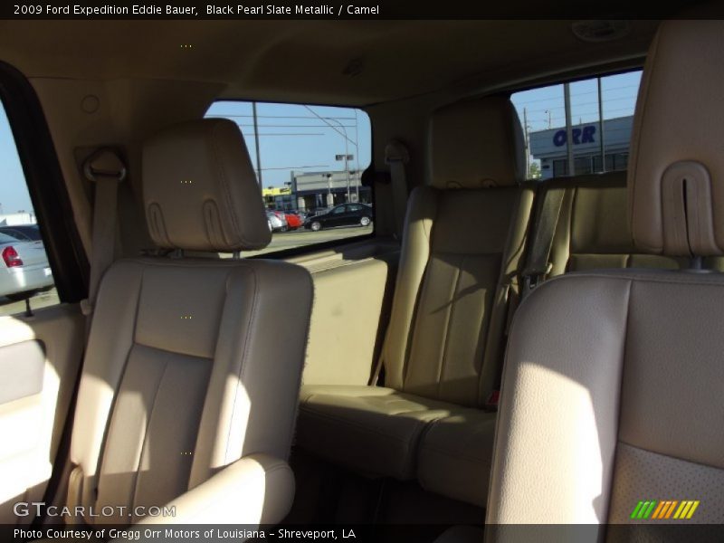 Black Pearl Slate Metallic / Camel 2009 Ford Expedition Eddie Bauer