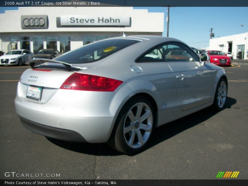 Ice Silver Metallic / Black 2008 Audi TT 2.0T Coupe