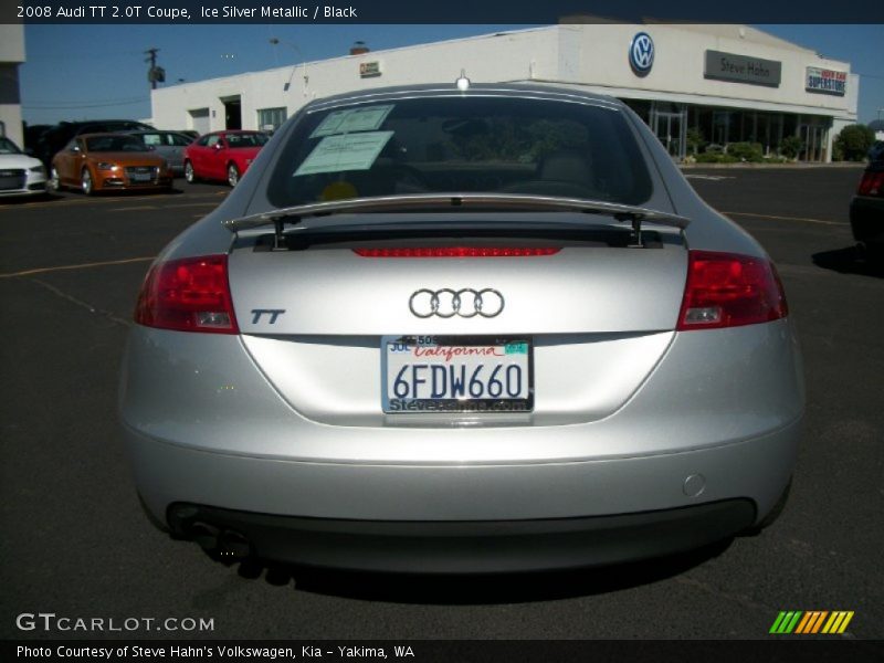 Ice Silver Metallic / Black 2008 Audi TT 2.0T Coupe
