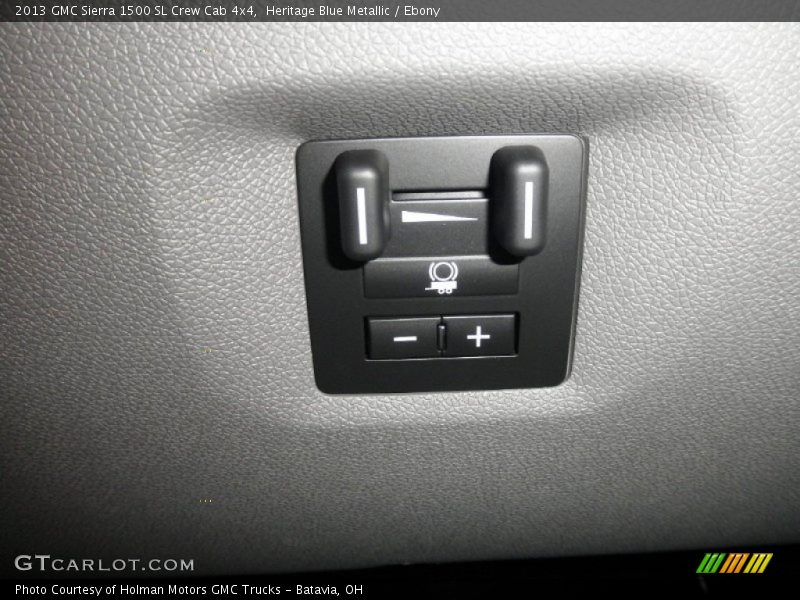 Heritage Blue Metallic / Ebony 2013 GMC Sierra 1500 SL Crew Cab 4x4