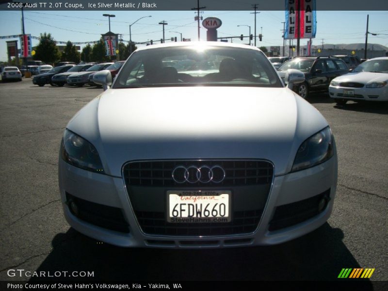 Ice Silver Metallic / Black 2008 Audi TT 2.0T Coupe