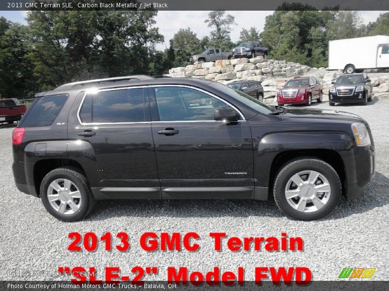 Carbon Black Metallic / Jet Black 2013 GMC Terrain SLE