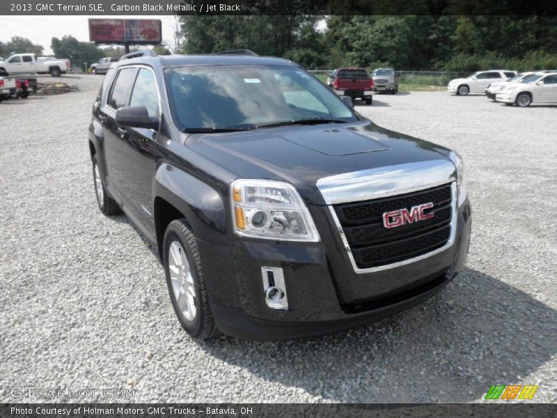 Carbon Black Metallic / Jet Black 2013 GMC Terrain SLE