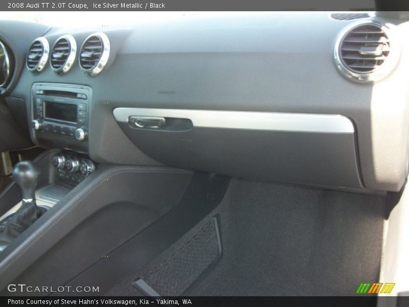 Ice Silver Metallic / Black 2008 Audi TT 2.0T Coupe