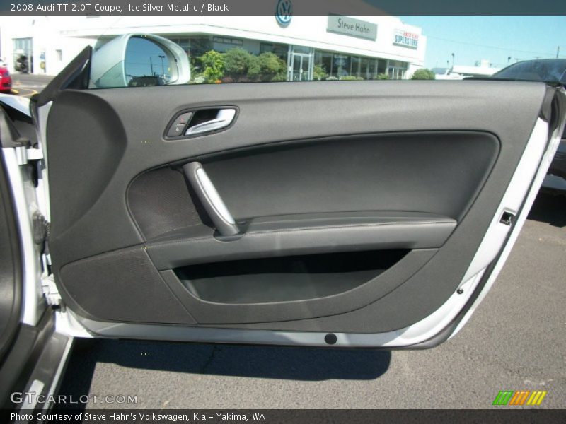Ice Silver Metallic / Black 2008 Audi TT 2.0T Coupe
