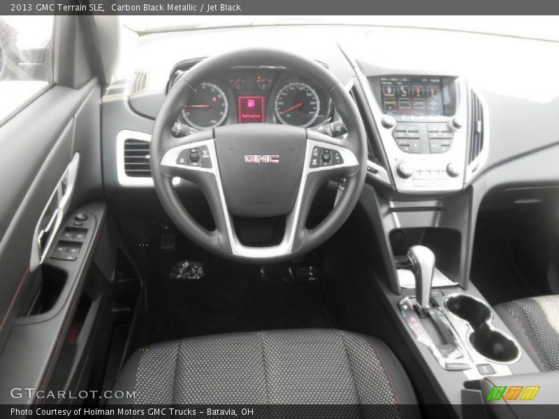 Carbon Black Metallic / Jet Black 2013 GMC Terrain SLE