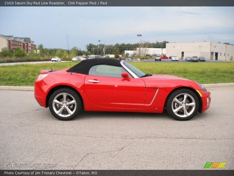 Chili Pepper Red / Red 2009 Saturn Sky Red Line Roadster