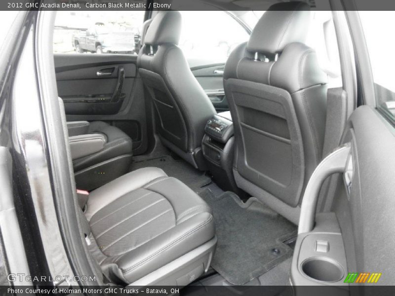 Carbon Black Metallic / Ebony 2012 GMC Acadia Denali