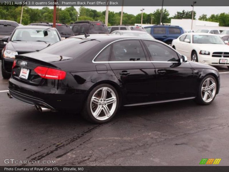 Phantom Black Pearl Effect / Black 2011 Audi S4 3.0 quattro Sedan