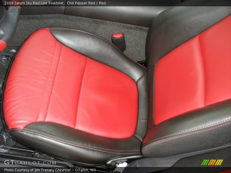 Chili Pepper Red / Red 2009 Saturn Sky Red Line Roadster