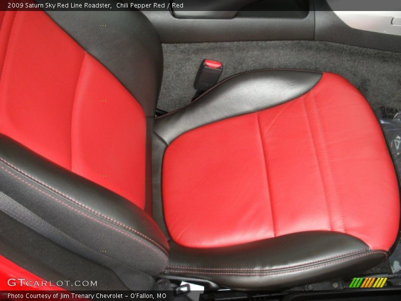 Chili Pepper Red / Red 2009 Saturn Sky Red Line Roadster