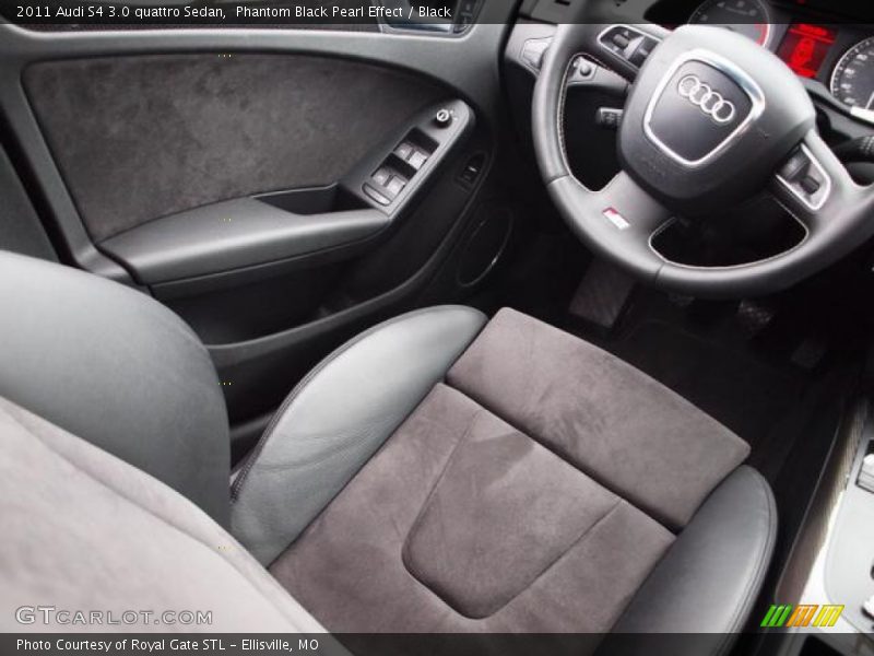 Phantom Black Pearl Effect / Black 2011 Audi S4 3.0 quattro Sedan