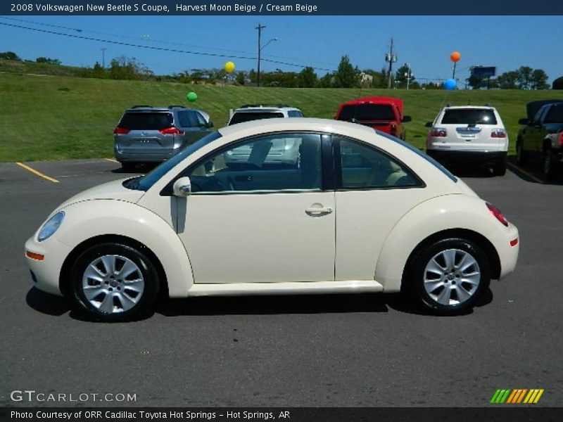 Harvest Moon Beige / Cream Beige 2008 Volkswagen New Beetle S Coupe