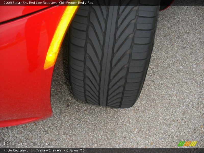 Chili Pepper Red / Red 2009 Saturn Sky Red Line Roadster