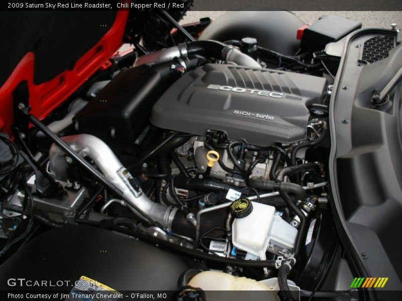  2009 Sky Red Line Roadster Engine - 2.0 Liter Turbocharged DOHC 16-Valve VVT 4 Cylinder